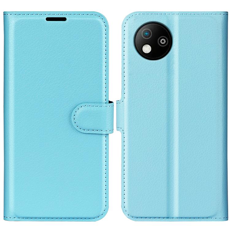Litchi Texture Horizontal Flip Leather Phone Case with Holder, For ZTE Blade A35 Lite, For ZTE Blade V70, For ZTE Blade A75 5G, For ZTE Blade A75, For ZTE Blade A35