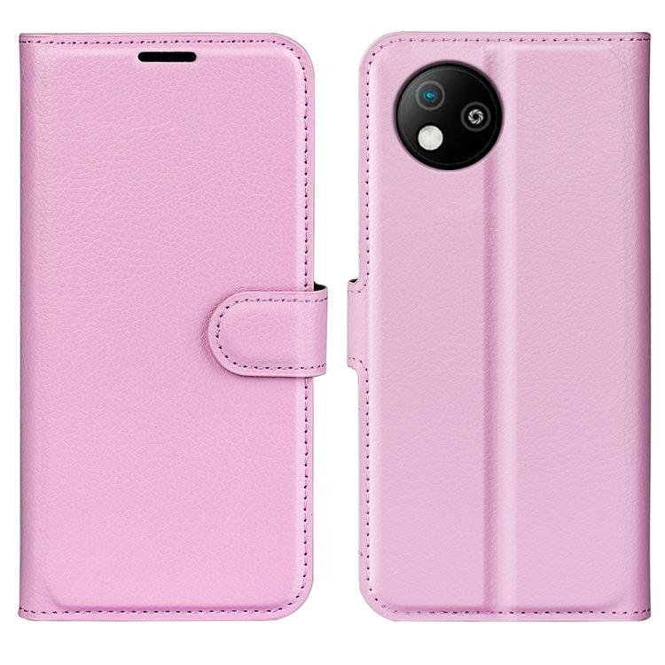 Litchi Texture Horizontal Flip Leather Phone Case with Holder, For ZTE Blade A35 Lite, For ZTE Blade V70, For ZTE Blade A75 5G, For ZTE Blade A75, For ZTE Blade A35
