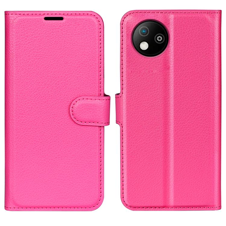 Litchi Texture Horizontal Flip Leather Phone Case with Holder, For ZTE Blade A35 Lite, For ZTE Blade V70, For ZTE Blade A75 5G, For ZTE Blade A75, For ZTE Blade A35
