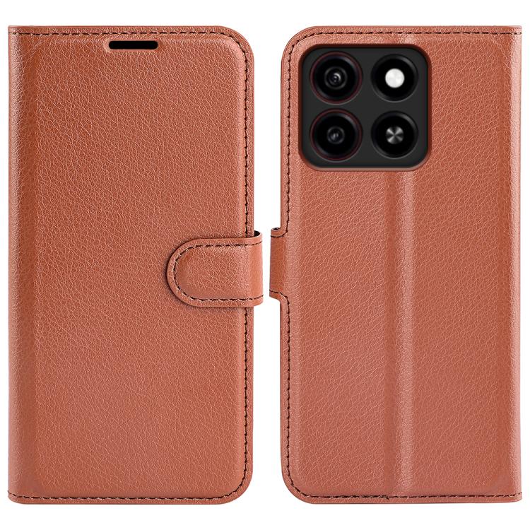 Litchi Texture Horizontal Flip Leather Phone Case with Holder, For ZTE Blade A35 Lite, For ZTE Blade V70, For ZTE Blade A75 5G, For ZTE Blade A75, For ZTE Blade A35