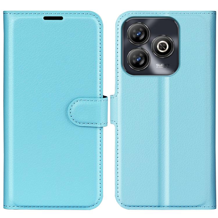 Litchi Texture Horizontal Flip Leather Phone Case with Holder, For ZTE Blade A35 Lite, For ZTE Blade V70, For ZTE Blade A75 5G, For ZTE Blade A75, For ZTE Blade A35