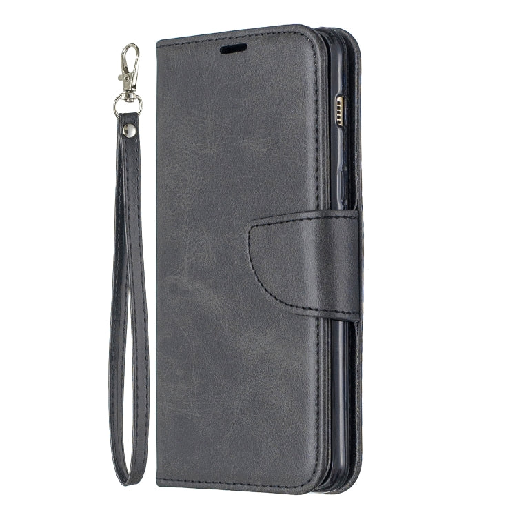Retro Lambskin Texture Pure Color Horizontal Flip PU Leather Case for Galaxy A8 2018 & A530, with Holder & Card Slots & Wallet & Lanyard, For Samsung Galaxy A8 2018
