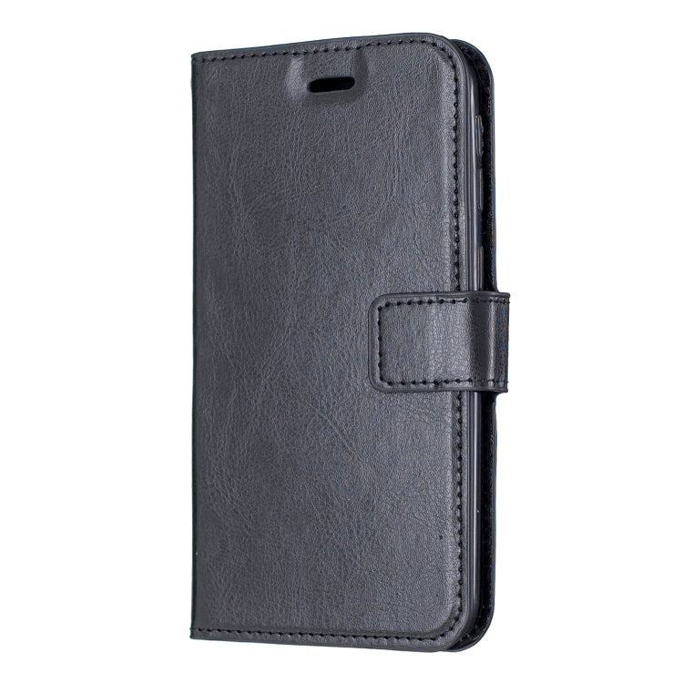 Crazy Horse Texture Horizontal Flip Leather Case with Holder & Card Slots & Wallet & Photo Frame, For Galaxy A20E