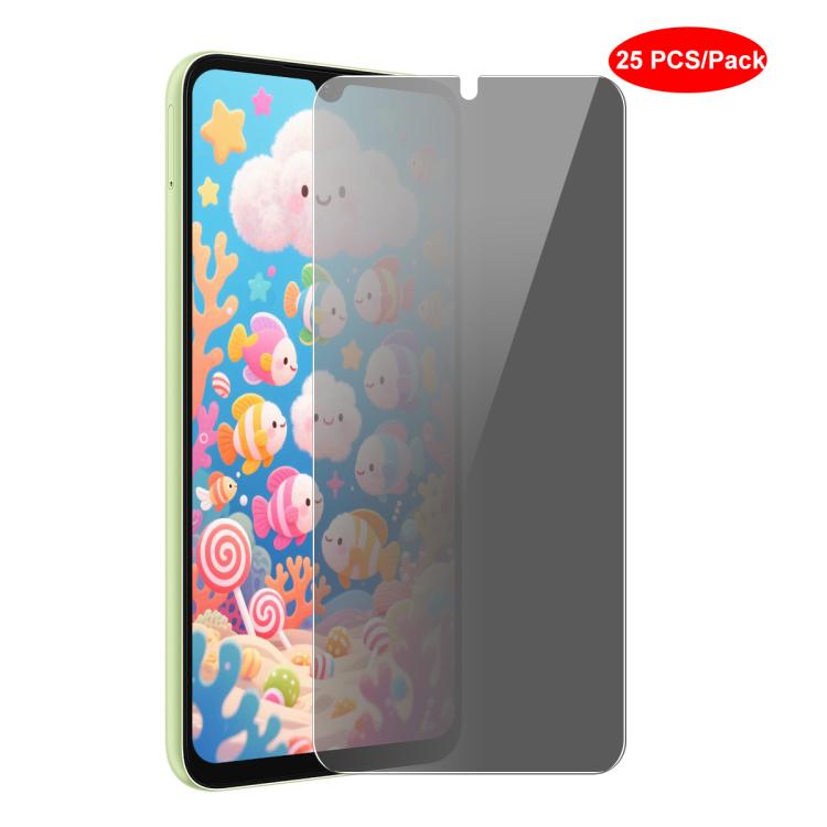 JUNSUNMAY 25 PCS/Pack Privacy Screen Protector Tempered Glass Film, For Redmi Note 17 Pro Global 163.5mm, For Xiaomi Poco F9 Ultra 5G, For Xiaomi Poco F9 Pro 5G, For Redmi A7 4G 171.8mm, For Redmi Note 15 Pro 5G Global 163.6mm, For Redmi A5 NFC 173.3mm...