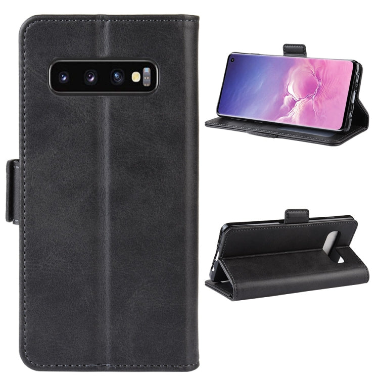 Wallet Stand Leather Cell Phone Case for Galaxy S10，with Wallet & Holder & Card Slots, For Galaxy S10