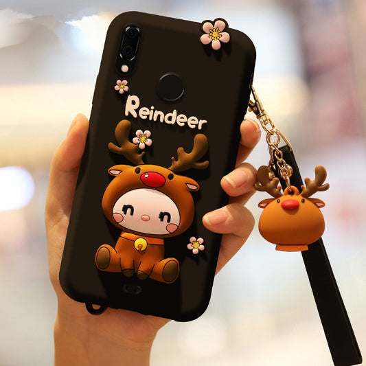 Cartoon All-inclusive Anti-drop Silicone Cover for Huawei Nova3, For Huawei Nova3