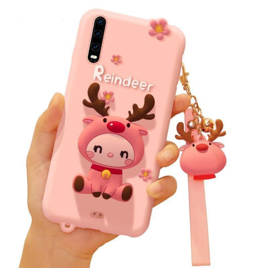 Cartoon All-inclusive Anti-drop Silicone Cover for Huawei P30 Pro, For Huawei P30 Pro