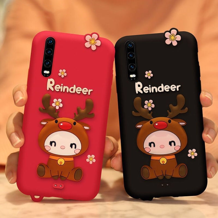 Cartoon All-inclusive Anti-drop Silicone Cover for Huawei P30 Pro, For Huawei P30 Pro