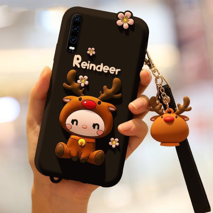 Cartoon All-inclusive Anti-drop Silicone Cover for Huawei P30 Pro, For Huawei P30 Pro
