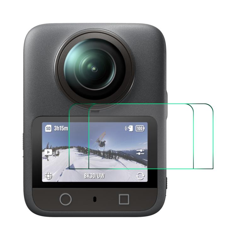 2 Set ENKAY Hat-Prince 0.2mm 9H Tempered Glass Screen Protector Watch Film, For DJI Osmo Action 6, For DJI Osmo 360, For DJI Osmo Action 5 Pro, For DJI Osmo Pocket 3, For DJI Osmo Action 4 / 3