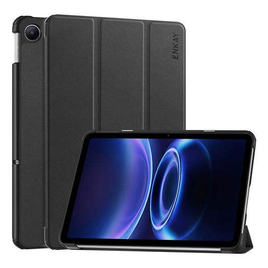 ENKAY Tri-fold Custer Texture Leather Stand Tablet Case, For Redmi Pad 2 SE 9.7 2026, For Redmi K Pad 8.8