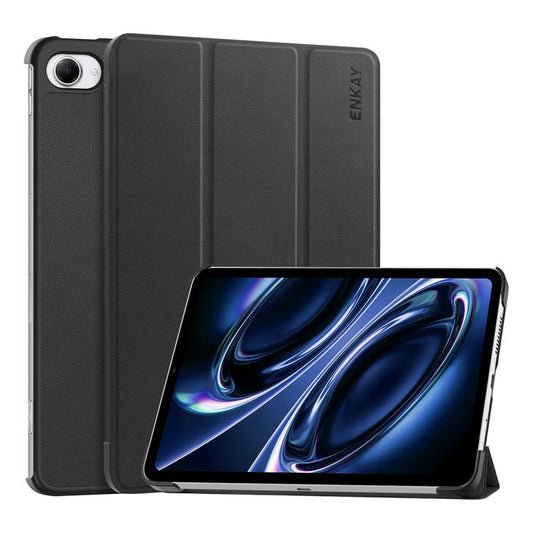 ENKAY Tri-fold Custer Texture Leather Smart Tablet Case, For Xiaomi Redmi K Pad 2 8.8 2026, For Xiaomi Pad 7S Pro 12.5, For Xiaomi Pad 7 Ultra 14
