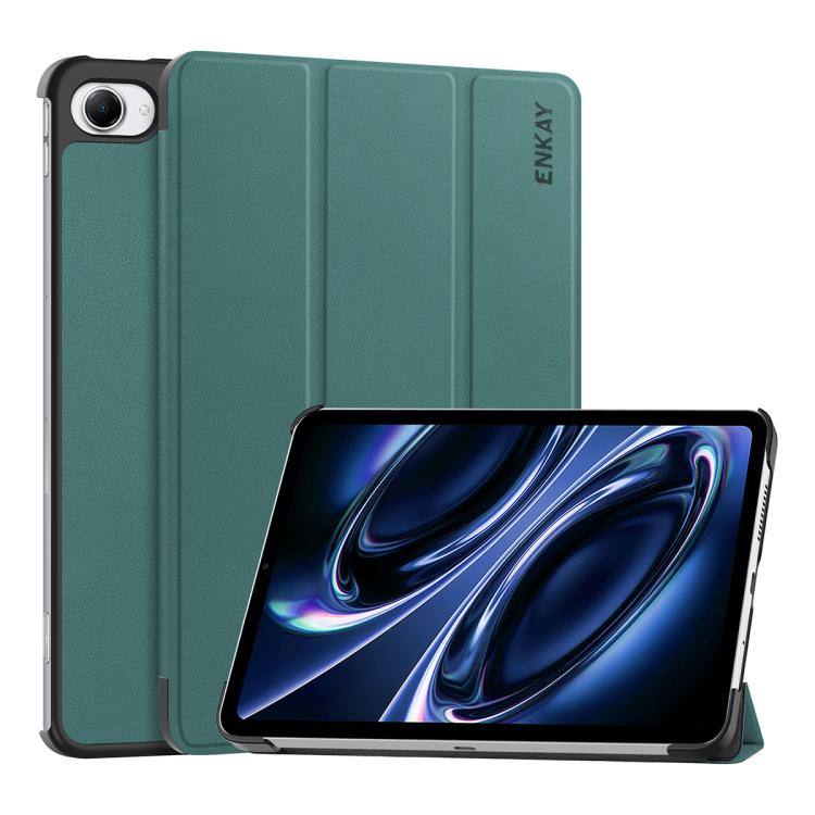 ENKAY Tri-fold Custer Texture Leather Smart Tablet Case, For Xiaomi Redmi K Pad 2 8.8 2026, For Xiaomi Pad 7S Pro 12.5, For Xiaomi Pad 7 Ultra 14