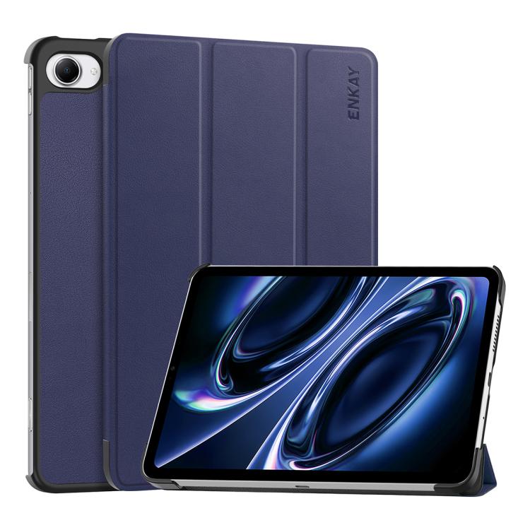 ENKAY Tri-fold Custer Texture Leather Smart Tablet Case, For Xiaomi Redmi K Pad 2 8.8 2026, For Xiaomi Pad 7S Pro 12.5, For Xiaomi Pad 7 Ultra 14
