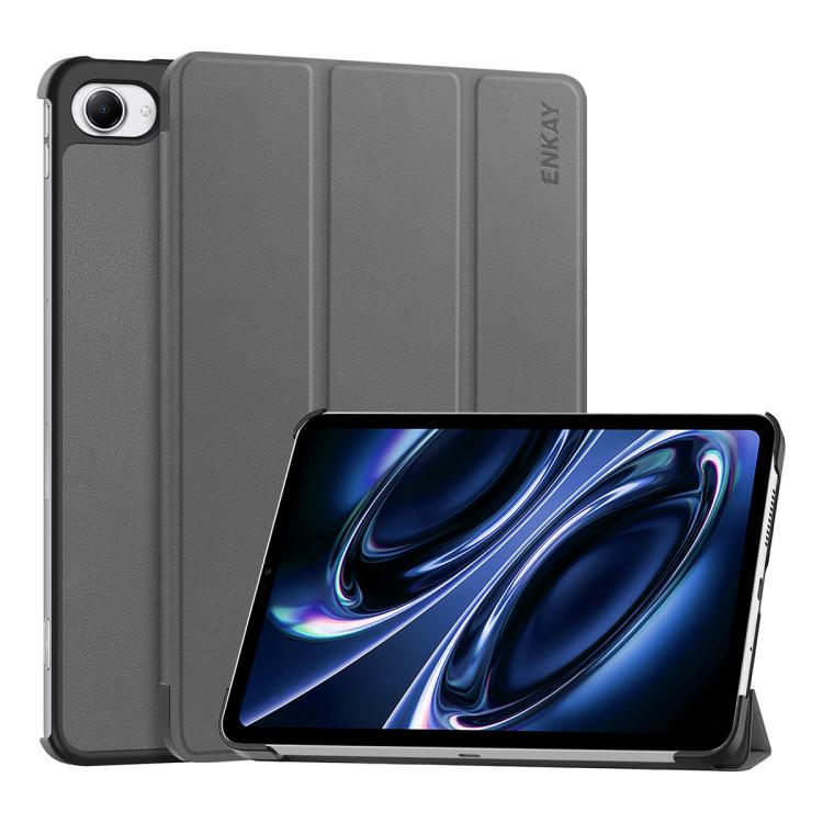ENKAY Tri-fold Custer Texture Leather Smart Tablet Case, For Xiaomi Redmi K Pad 2 8.8 2026, For Xiaomi Pad 7S Pro 12.5, For Xiaomi Pad 7 Ultra 14