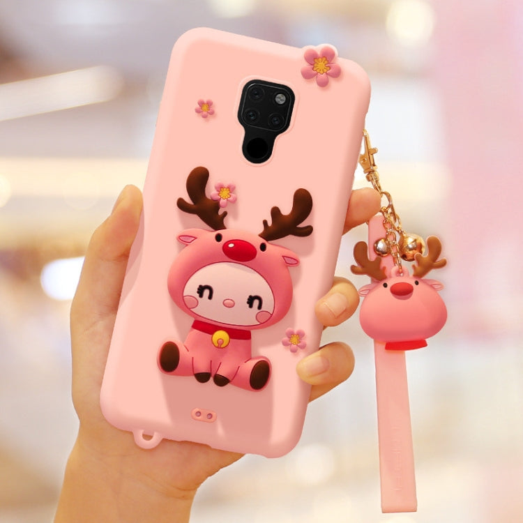 Lovely Reindeer Full Package Anti Falling Silicone Sleeve for Haiwei Mate 20, For Huawei Mate 20