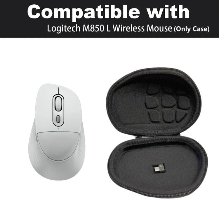 For Logitech M850L Portable Wireless Mouse Hard Case Storage Bag, For Logitech M850L