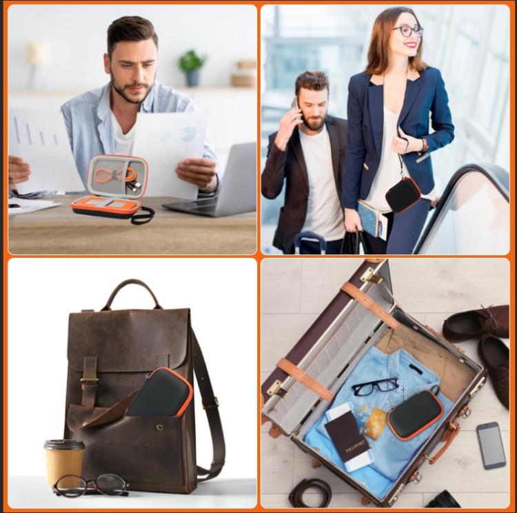 For LaCie Rugged Mini Hard Disk Portable Storage Protection Bag