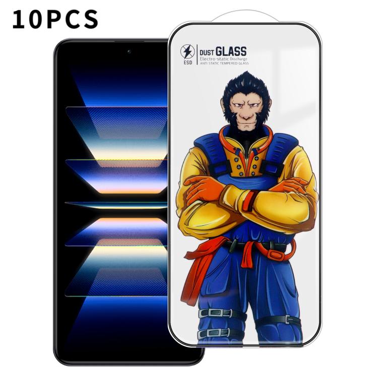 10pcs Armor Super-Strong 3D Curved 120C Anti-Static High-Aluminum Screen-Printed HD Tempered Glass Film, For Xiaomi 17 Max, For Xiaomi 17T Pro 5G, For Xiaomi 17T 5G, For Redmi K90, For Redmi K90 Pro Max, For Xiaomi 17 Pro Max, For Xiaomi 17 Pro        ...