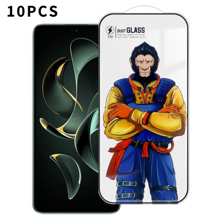 10pcs Armor Super-Strong 3D Curved 120C Anti-Static High-Aluminum Screen-Printed HD Tempered Glass Film, For Xiaomi 17 Max, For Xiaomi 17T Pro 5G, For Xiaomi 17T 5G, For Redmi K90, For Redmi K90 Pro Max, For Xiaomi 17 Pro Max, For Xiaomi 17 Pro        ...