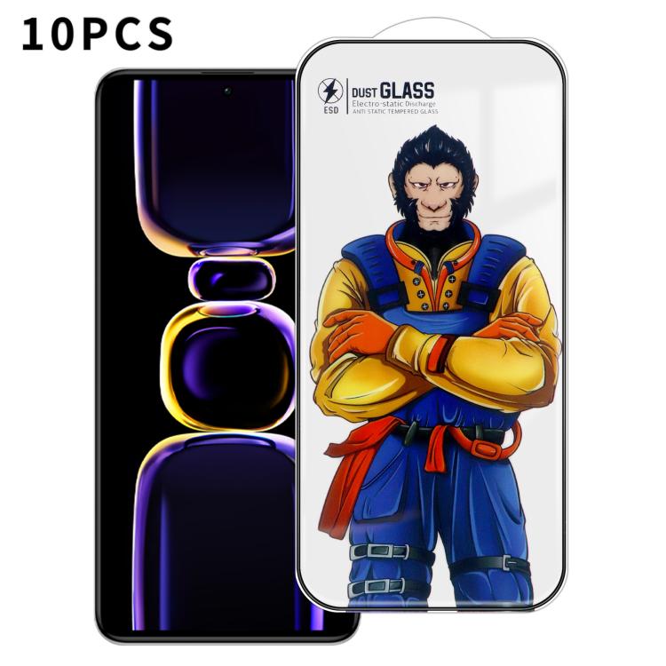10pcs Armor Super-Strong 3D Curved 120C Anti-Static High-Aluminum Screen-Printed HD Tempered Glass Film, For Xiaomi 17 Max, For Xiaomi 17T Pro 5G, For Xiaomi 17T 5G, For Redmi K90, For Redmi K90 Pro Max, For Xiaomi 17 Pro Max, For Xiaomi 17 Pro        ...
