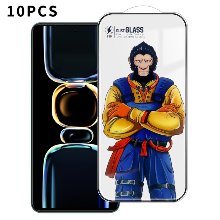 10pcs Armor Super-Strong 3D Curved 120C Anti-Static High-Aluminum Screen-Printed HD Tempered Glass Film, For Xiaomi 17 Max, For Xiaomi 17T Pro 5G, For Xiaomi 17T 5G, For Redmi K90, For Redmi K90 Pro Max, For Xiaomi 17 Pro Max, For Xiaomi 17 Pro        ...