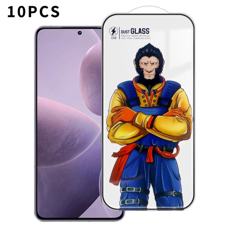 10pcs Armor Super-Strong 3D Curved 120C Anti-Static High-Aluminum Screen-Printed HD Tempered Glass Film, For Xiaomi 17 Max, For Xiaomi 17T Pro 5G, For Xiaomi 17T 5G, For Redmi K90, For Redmi K90 Pro Max, For Xiaomi 17 Pro Max, For Xiaomi 17 Pro        ...