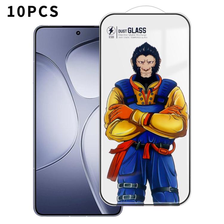 10pcs Armor Super-Strong 3D Curved 120C Anti-Static High-Aluminum Screen-Printed HD Tempered Glass Film, For Xiaomi 17 Max, For Xiaomi 17T Pro 5G, For Xiaomi 17T 5G, For Redmi K90, For Redmi K90 Pro Max, For Xiaomi 17 Pro Max, For Xiaomi 17 Pro        ...