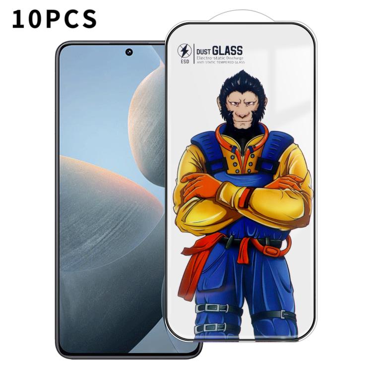 10pcs Armor Super-Strong 3D Curved 120C Anti-Static High-Aluminum Screen-Printed HD Tempered Glass Film, For Xiaomi 17 Max, For Xiaomi 17T Pro 5G, For Xiaomi 17T 5G, For Redmi K90, For Redmi K90 Pro Max, For Xiaomi 17 Pro Max, For Xiaomi 17 Pro        ...
