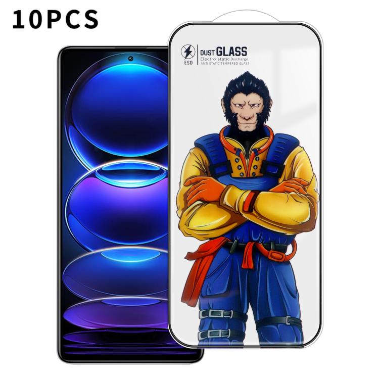 10pcs Armor Super-Strong 3D Curved 120C Anti-Static High-Aluminum Screen-Printed HD Tempered Glass Film, For Xiaomi 17 Max, For Xiaomi 17T Pro 5G, For Xiaomi 17T 5G, For Redmi K90, For Redmi K90 Pro Max, For Xiaomi 17 Pro Max, For Xiaomi 17 Pro        ...