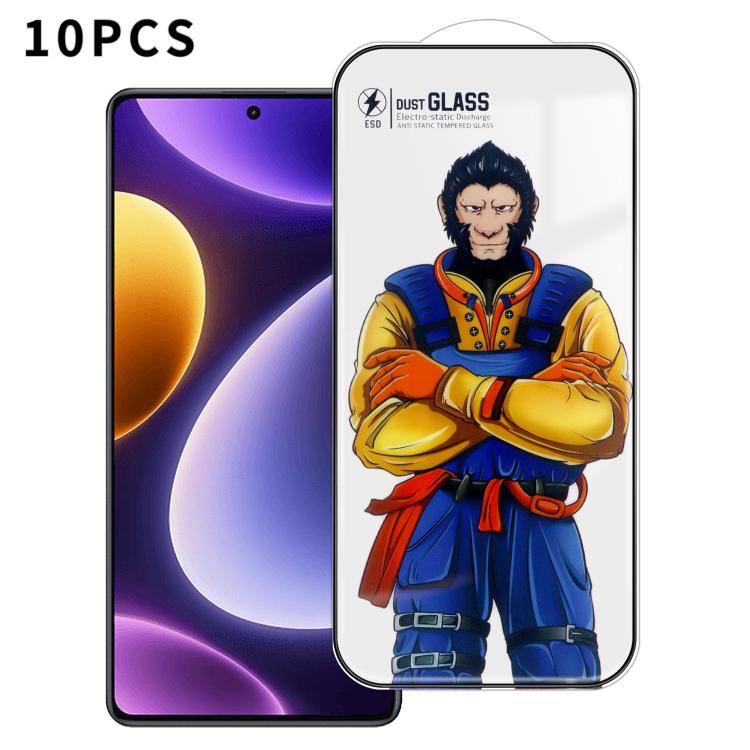 10pcs Armor Super-Strong 3D Curved 120C Anti-Static High-Aluminum Screen-Printed HD Tempered Glass Film, For Xiaomi 17 Max, For Xiaomi 17T Pro 5G, For Xiaomi 17T 5G, For Redmi K90, For Redmi K90 Pro Max, For Xiaomi 17 Pro Max, For Xiaomi 17 Pro        ...
