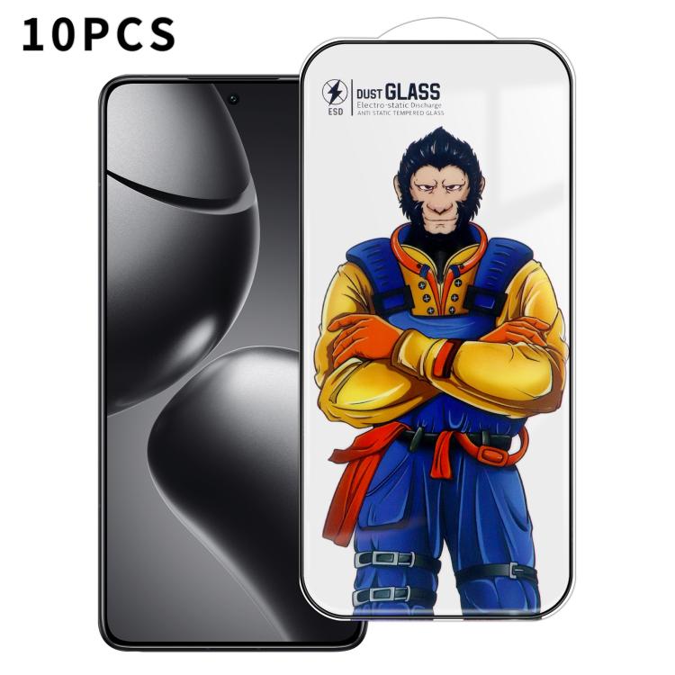 10pcs Armor Super-Strong 3D Curved 120C Anti-Static High-Aluminum Screen-Printed HD Tempered Glass Film, For Xiaomi 17 Max, For Xiaomi 17T Pro 5G, For Xiaomi 17T 5G, For Redmi K90, For Redmi K90 Pro Max, For Xiaomi 17 Pro Max, For Xiaomi 17 Pro        ...