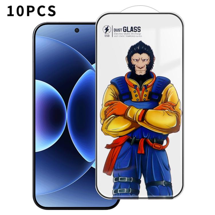 10pcs Armor Super-Strong 3D Curved 120C Anti-Static High-Aluminum Screen-Printed HD Tempered Glass Film, For Xiaomi 17 Max, For Xiaomi 17T Pro 5G, For Xiaomi 17T 5G, For Redmi K90, For Redmi K90 Pro Max, For Xiaomi 17 Pro Max, For Xiaomi 17 Pro        ...