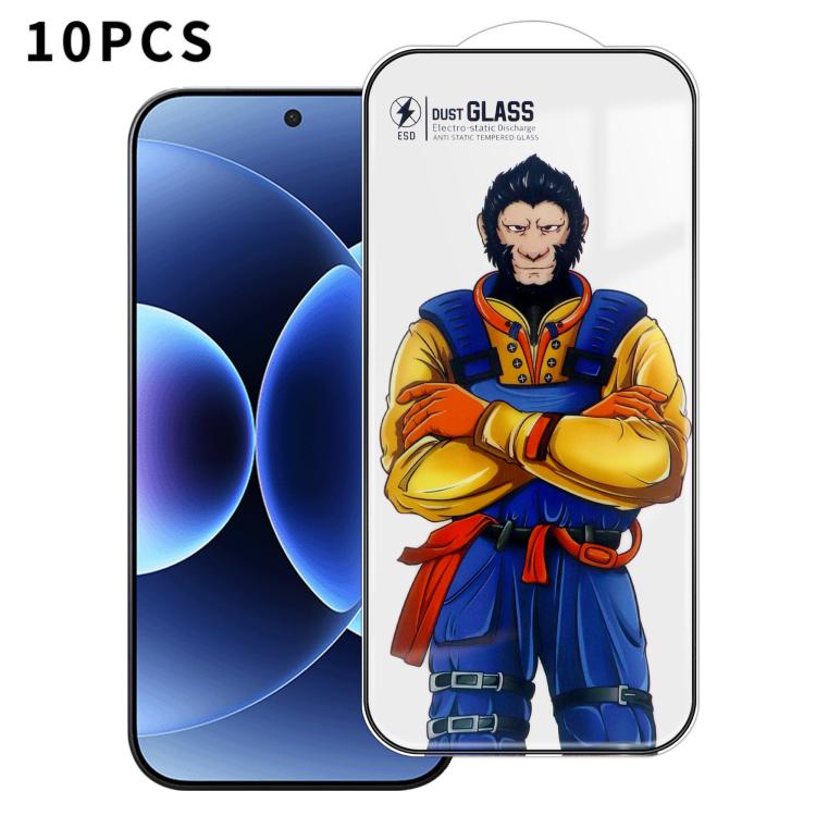 10pcs Armor Super-Strong 3D Curved 120C Anti-Static High-Aluminum Screen-Printed HD Tempered Glass Film, For Xiaomi 17 Max, For Xiaomi 17T Pro 5G, For Xiaomi 17T 5G, For Redmi K90, For Redmi K90 Pro Max, For Xiaomi 17 Pro Max, For Xiaomi 17 Pro        ...