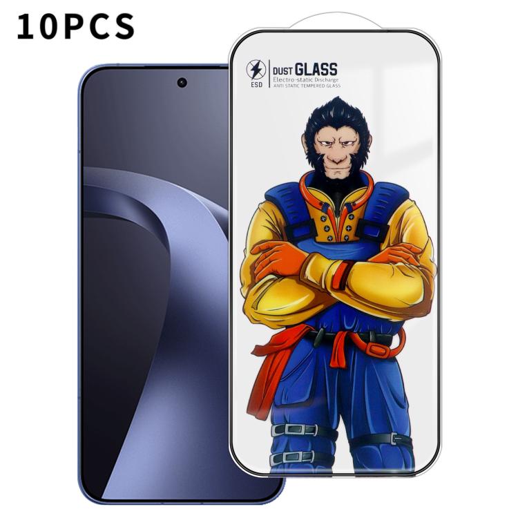 10pcs Armor Super-Strong 3D Curved 120C Anti-Static High-Aluminum Screen-Printed HD Tempered Glass Film, For Xiaomi 17 Max, For Xiaomi 17T Pro 5G, For Xiaomi 17T 5G, For Redmi K90, For Redmi K90 Pro Max, For Xiaomi 17 Pro Max, For Xiaomi 17 Pro        ...