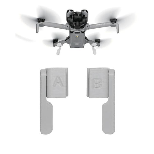Foldable Non-Detachable Landing Gear Extender, For DJI Mini 5 Pro