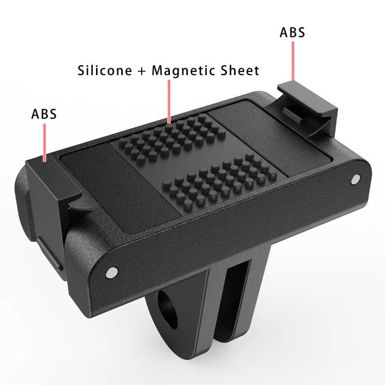 Action Cameras Magnetic Quick-Release Mount, For DJI Osmo Action 6