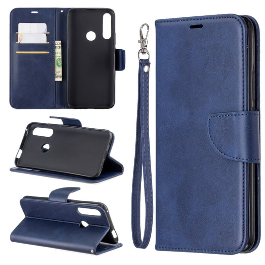 Retro Lambskin Texture Pure Color Horizontal Flip PU Leather Case for  Huawei P Smart  Z, with Holder & Card Slots & Wallet & Lanyard, For Huawei P Smart Z