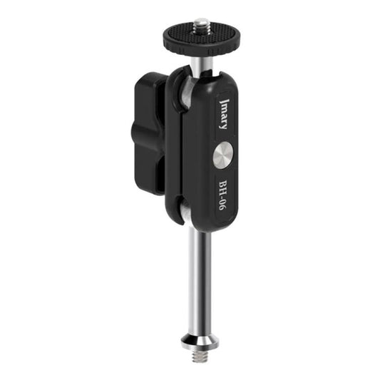 JMARY BH-06 Dual Ball Heads DSLR Camera Video Extension Bracket Aluminum Alloy Magic Arm Holder, BH-06