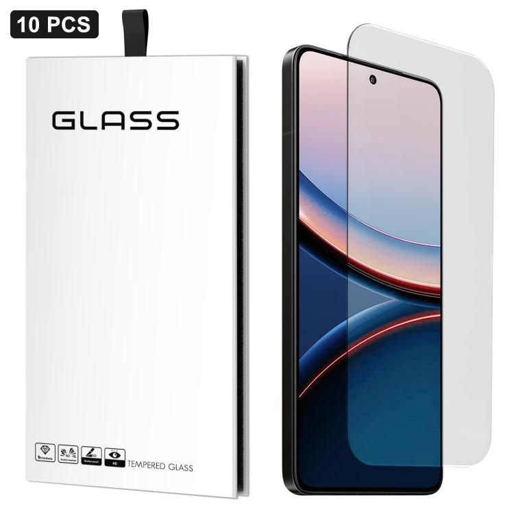 10pcs 3D Large Arc Half-Screen No White Border High-Aluminum Thick Adhesive HD Tempered Glass Film, For Xiaomi Poco F8 Ultra, For Xiaomi Poco F8 Pro, For Xiaomi 17 Pro Max, For Xiaomi 17 Pro, For Xiaomi 17, For Xiaomi Poco F7 Ultra, For Xiaomi Poco F7 Pro