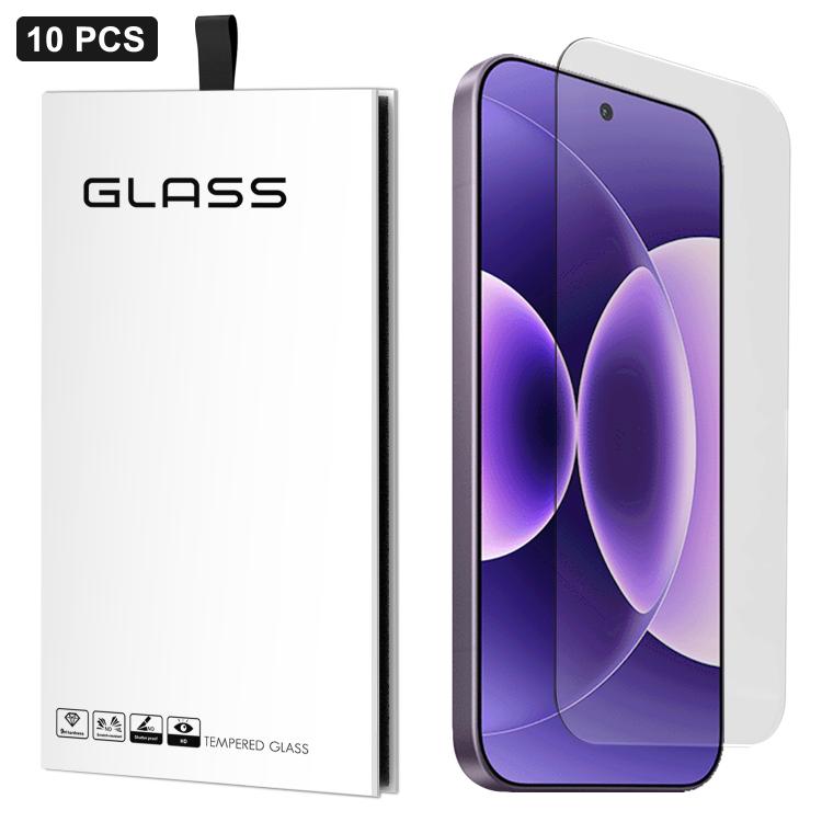 10pcs 3D Large Arc Half-Screen No White Border High-Aluminum Thick Adhesive HD Tempered Glass Film, For Xiaomi Poco F8 Ultra, For Xiaomi Poco F8 Pro, For Xiaomi 17 Pro Max, For Xiaomi 17 Pro, For Xiaomi 17, For Xiaomi Poco F7 Ultra, For Xiaomi Poco F7 Pro