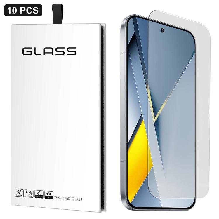 10pcs 3D Large Arc Half-Screen No White Border High-Aluminum Thick Adhesive HD Tempered Glass Film, For Xiaomi Poco F8 Ultra, For Xiaomi Poco F8 Pro, For Xiaomi 17 Pro Max, For Xiaomi 17 Pro, For Xiaomi 17, For Xiaomi Poco F7 Ultra, For Xiaomi Poco F7 Pro