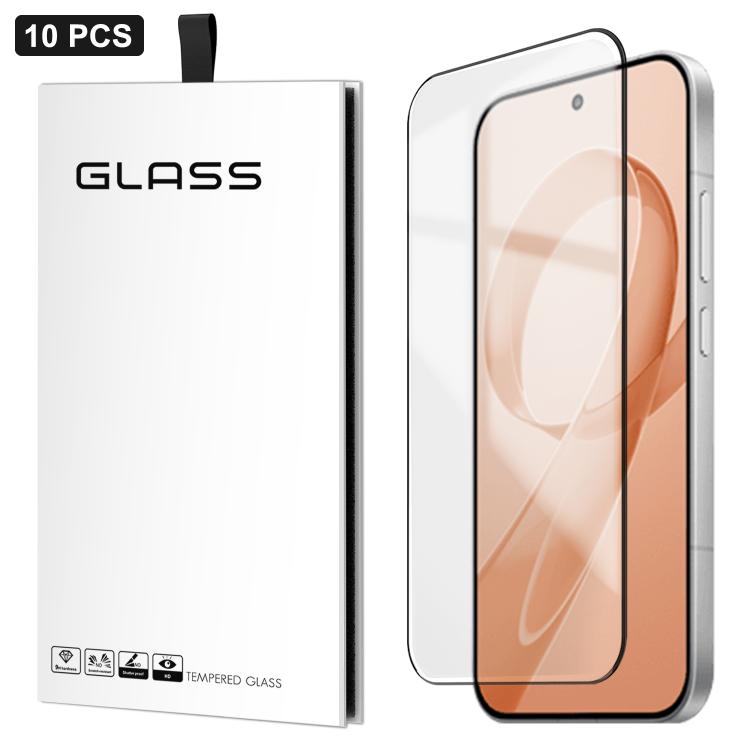 10pcs 0.18mm Ultra-Thin Ultrasonic HD Screen-Printed High-Aluminium Thick-Gel Tempered Glass Film, For Xiaomi 17 Ultra, For Xiaomi Poco F8 Ultra, For Redmi Note 15 Pro 4G Global 163.2mm, For Xiaomi Poco F8 Pro, For Redmi K90 Pro Max Champion Edition   ...