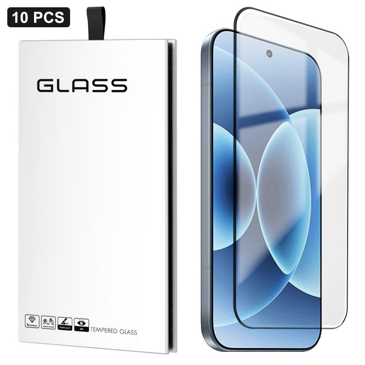 10pcs 0.18mm Ultra-Thin Ultrasonic HD Screen-Printed High-Aluminium Thick-Gel Tempered Glass Film, For Xiaomi 17 Ultra, For Xiaomi Poco F8 Ultra, For Redmi Note 15 Pro 4G Global 163.2mm, For Xiaomi Poco F8 Pro, For Redmi K90 Pro Max Champion Edition   ...