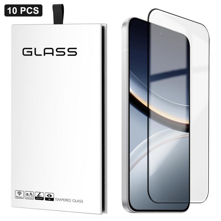 10pcs 0.18mm Ultra-Thin Ultrasonic HD Screen-Printed High-Aluminium Thick-Gel Tempered Glass Film, For Xiaomi 17 Ultra, For Xiaomi Poco F8 Ultra, For Redmi Note 15 Pro 4G Global 163.2mm, For Xiaomi Poco F8 Pro, For Redmi K90 Pro Max Champion Edition   ...