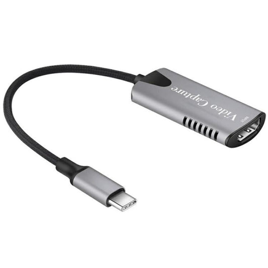 HU-04C 4K Game Streaming Live Broadcast HDMI to Type-C Video Capture Card, HU-04C
