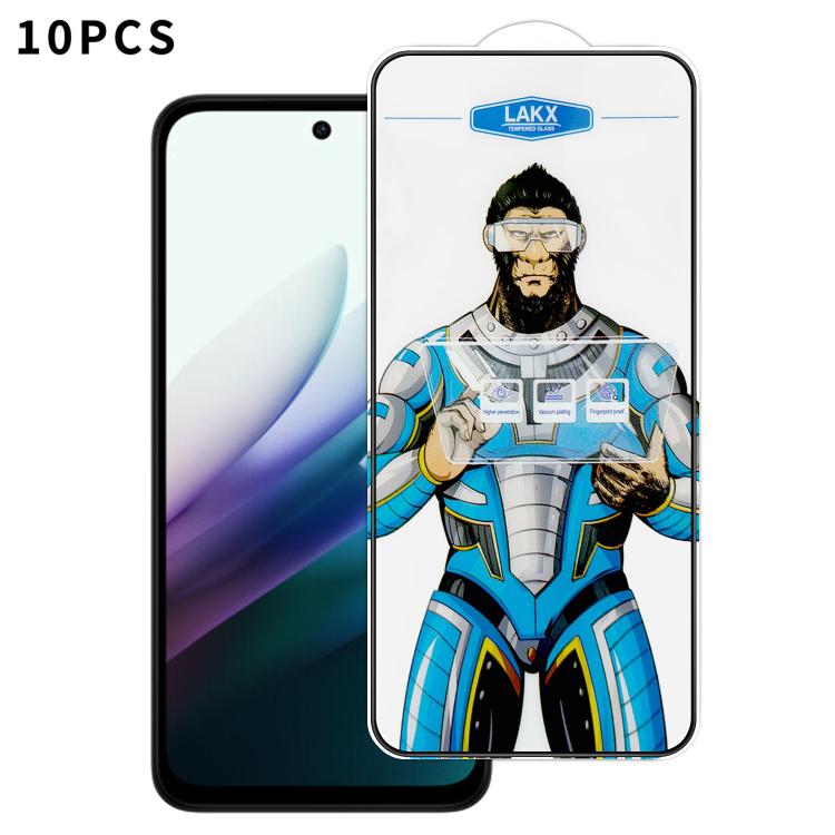 10pcs Blue Gorilla Anti-fingerprint Anti-static Silk Screen HD Electroplated Tempered Glass Film, For Redmi Turbo 5 Max / Poco X8 Pro Max, For Redmi Turbo 5 / Poco X8 Pro 5G, For Xiaomi 17 Ultra, For Redmi K90 Max / Poco F8 Pro Ultra                   ...