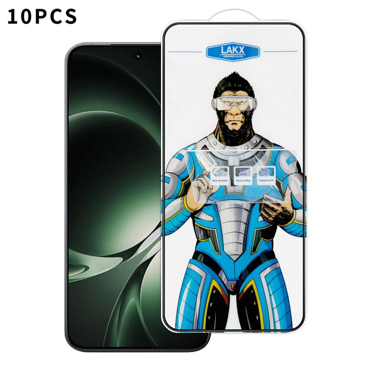 10pcs Blue Gorilla Anti-fingerprint Anti-static Silk Screen HD Electroplated Tempered Glass Film, For Redmi Turbo 5 Max / Poco X8 Pro Max, For Redmi Turbo 5 / Poco X8 Pro 5G, For Xiaomi 17 Ultra, For Redmi K90 Max / Poco F8 Pro Ultra                   ...
