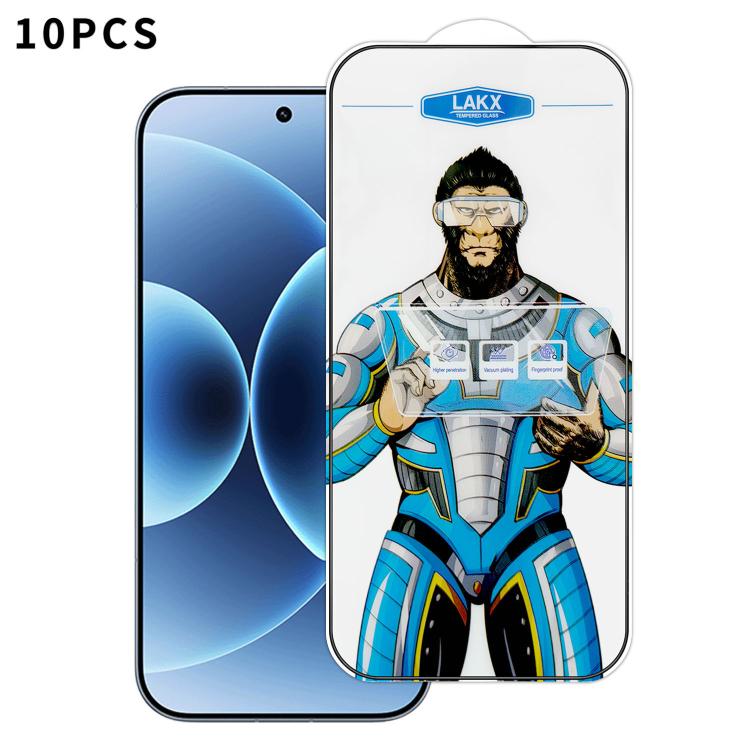 10pcs Blue Gorilla Anti-fingerprint Anti-static Silk Screen HD Electroplated Tempered Glass Film, For Redmi Turbo 5 Max / Poco X8 Pro Max, For Redmi Turbo 5 / Poco X8 Pro 5G, For Xiaomi 17 Ultra, For Redmi K90 Max / Poco F8 Pro Ultra                   ...