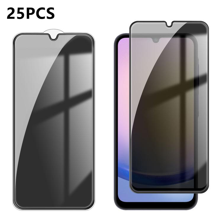 25pcs High-Aluminum Full-Coverage Anti-Fingerprint Screen-Printed Privacy Tempered Glass Film, For Galaxy Z Fold8 5G Outer Screen, For Galaxy Z Fold8 Ultra 5G Outer Screen, For Galaxy Z Flip8 5G Outer Screen, For Galaxy S26+ 5G, For  Galaxy S26 5G     ...